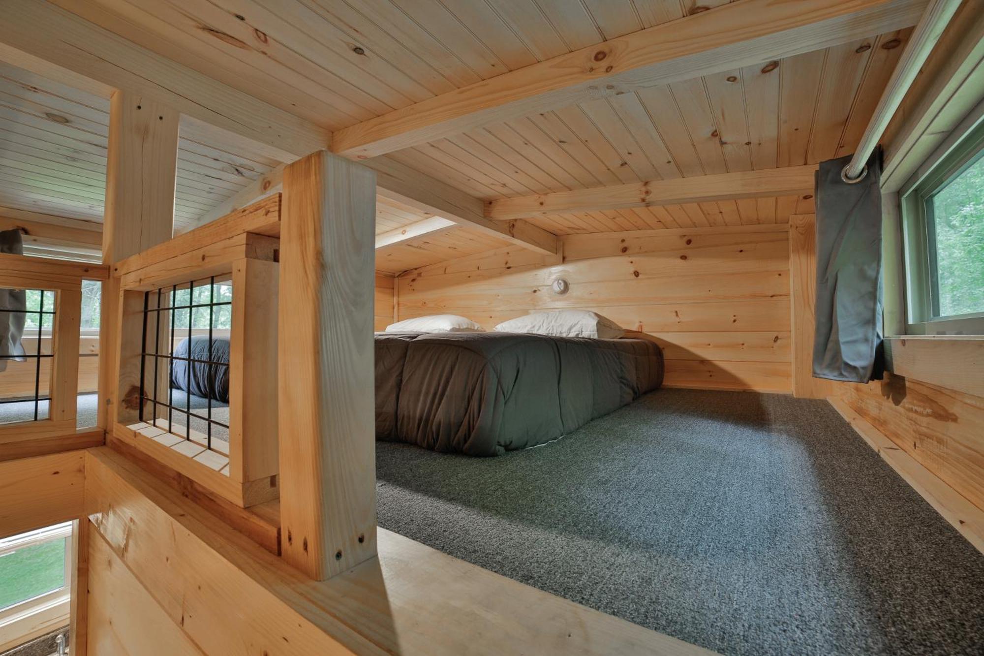 שאטאנוגה Tiny Cabin Village Private Hot Tub Lynda Cabin מראה חיצוני תמונה