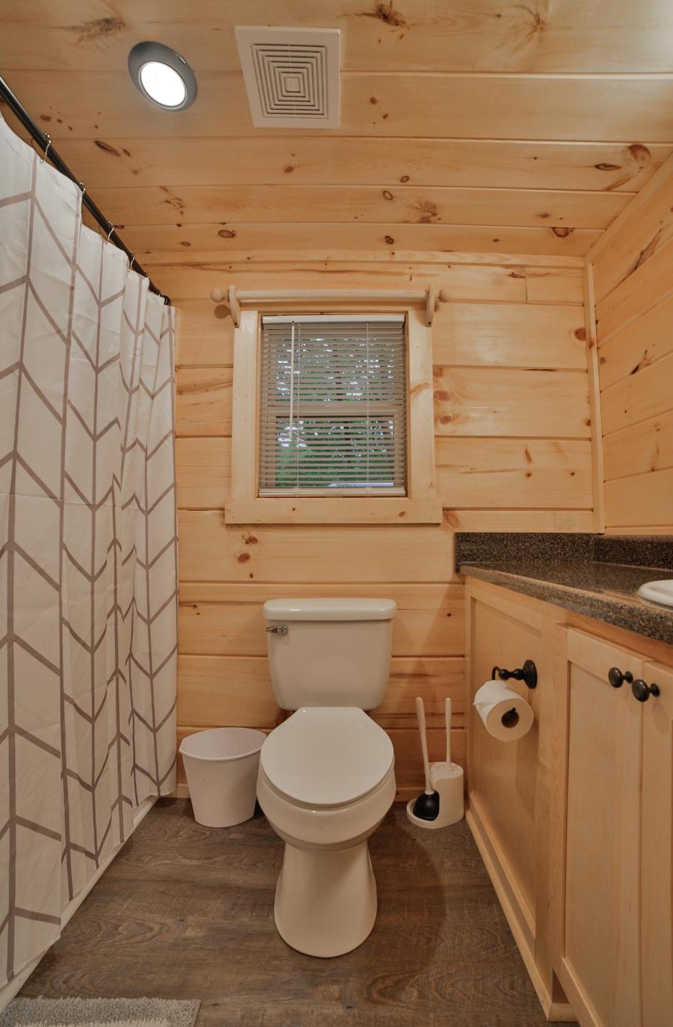 שאטאנוגה Tiny Cabin Village Private Hot Tub Lynda Cabin מראה חיצוני תמונה